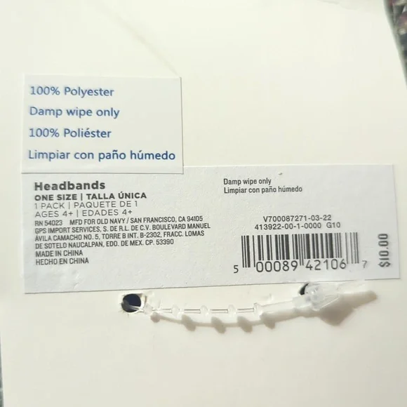 HP 🥳🎉 Bat Headband - Perfect for Fall - Picture 3 of 3